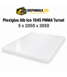 Plexiglas Alb/Ice 1045 PMMA turnat 5 x 2050 x 3050 mm